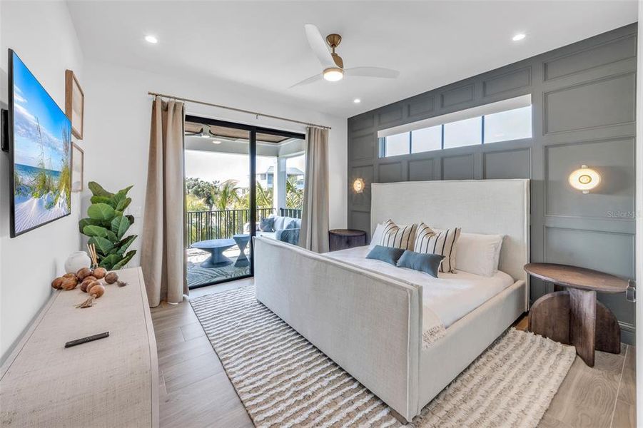 Furnished interior view inside a new home in , Anna Maria (Image 8).