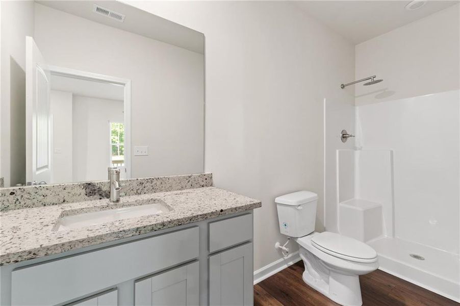 Furnished interior view inside a new home in The Woodlands Preserve, Jackson (Image 6).