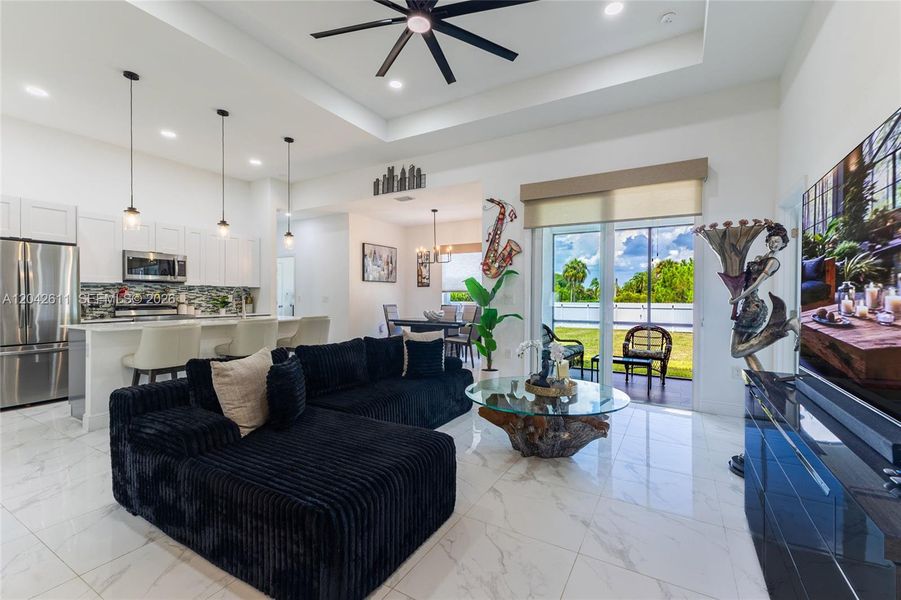 Furnished interior view inside a new home in , Lehigh Acres (Image 33).