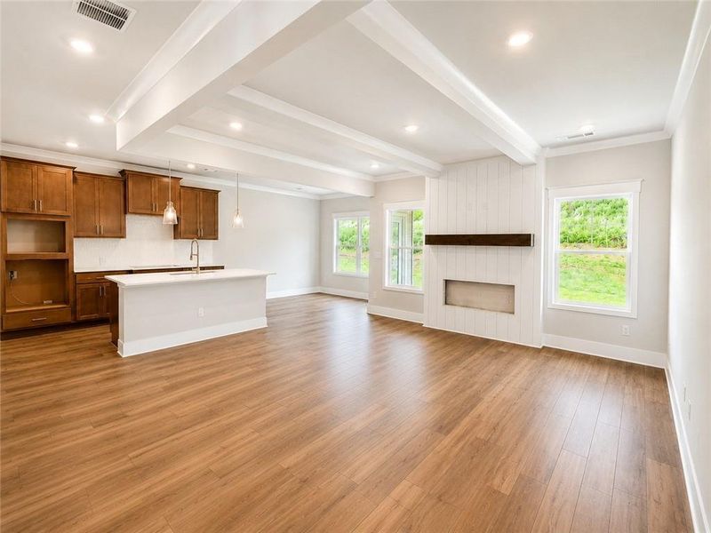 Spacious, unfurnished interior of a new home in Ponderosa Farms Estates, Gainesville (Image 28). Spacious, unfurnished interior of a new home in Ponderosa Farms Estates, Gainesville (Image 28).