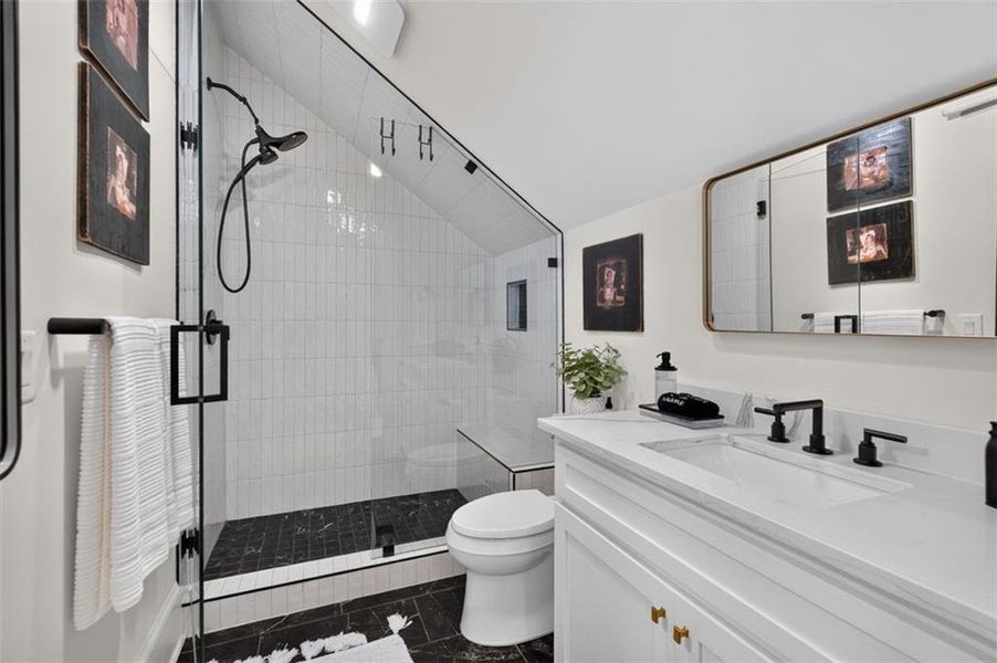 Furnished interior view inside a new home in , Alpharetta (Image 61).