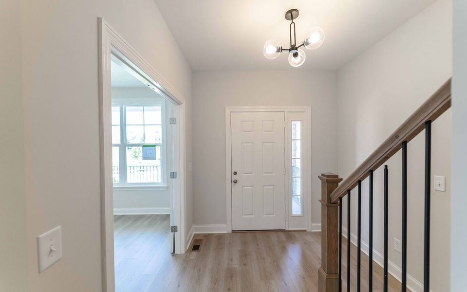 Spacious, unfurnished interior of a new home in The Retreat at Norman Farm, Hendersonville (Image 12).