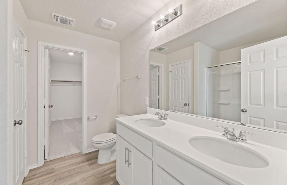 Furnished interior view inside a new home in Sonterra, Jarrell (Image 7). Furnished interior view inside a new home in Sonterra, Jarrell (Image 7).