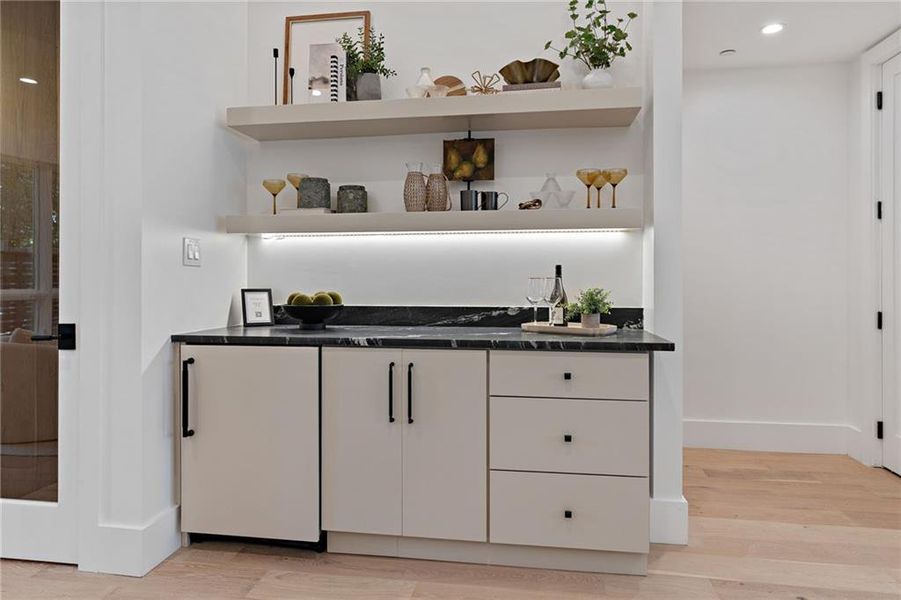 Furnished interior view inside a new home in , Atlanta (Image 3).