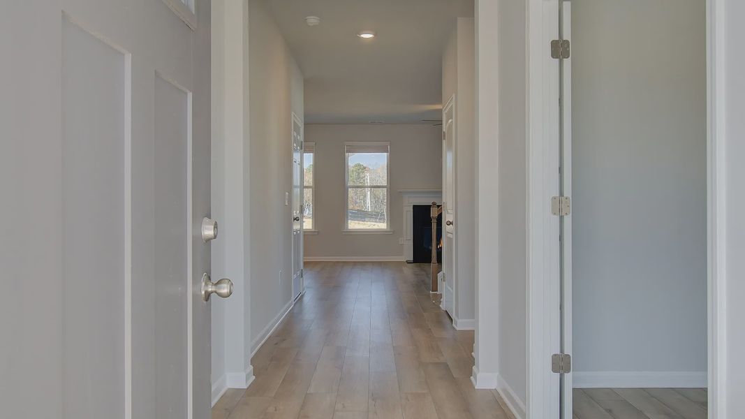 Representative furnished interior of a home built from the Pelham by DRB Homes in Cottages of Bearwood, Mount Pleasant (Image 6).