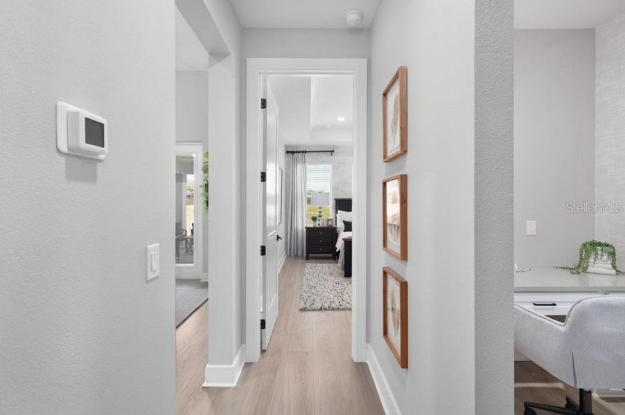 Furnished interior view inside a new home in , Fruitland Park (Image 24). Furnished interior view inside a new home in , Fruitland Park (Image 24).