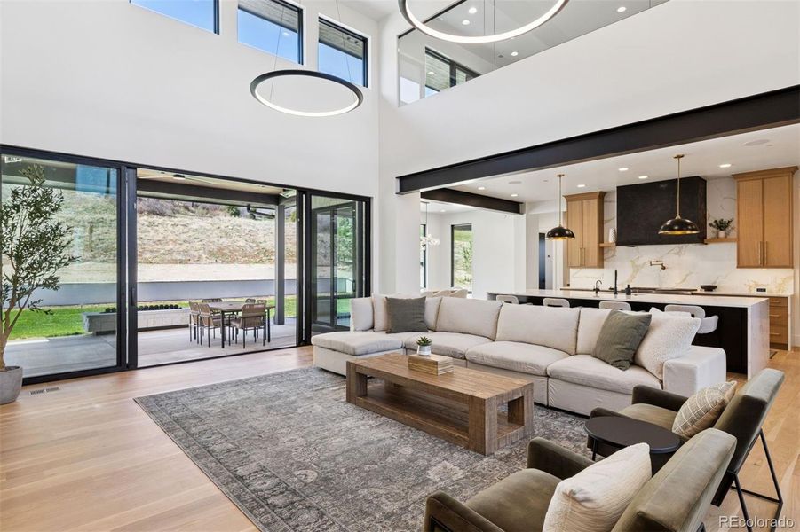 Furnished interior view inside a new home in , Littleton (Image 13).