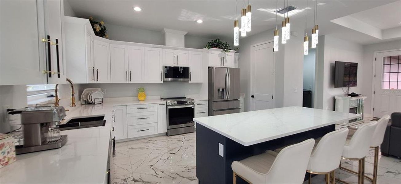 Furnished interior view inside a new home in , Webster (Image 26).