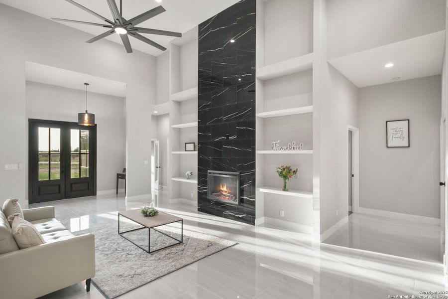 Furnished interior view inside a new home in , Spring Branch (Image 3).