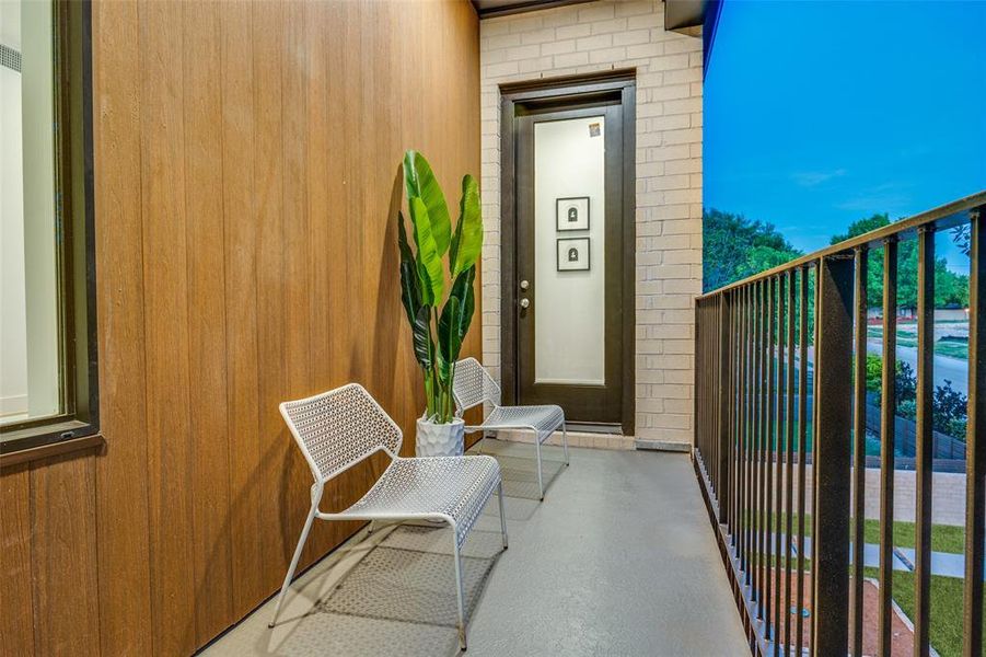 Exterior details and patio area of a home in , Dallas (Image 20). Exterior details and patio area of a home in , Dallas (Image 20).