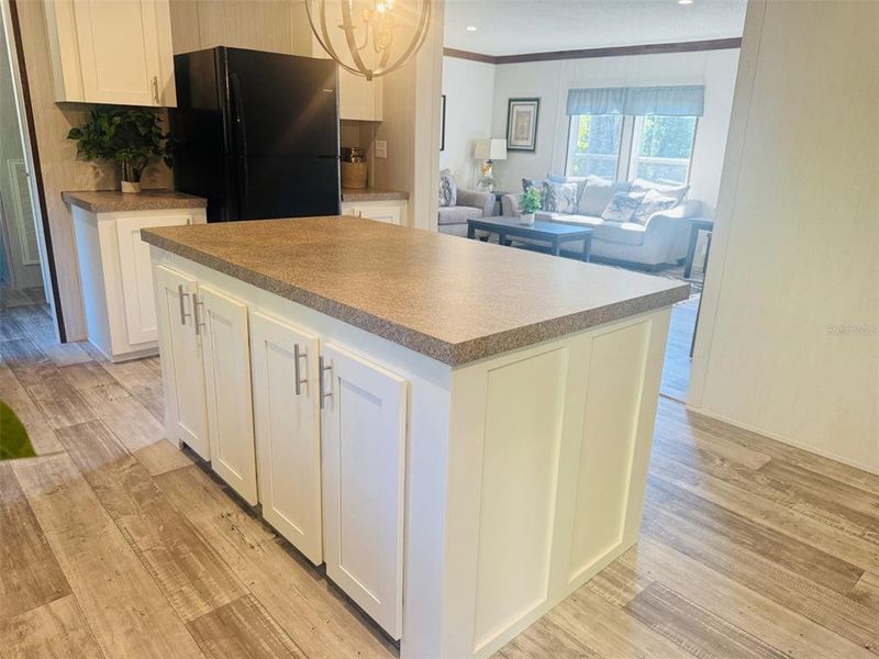 Furnished interior view inside a new home in , Fort White (Image 5).