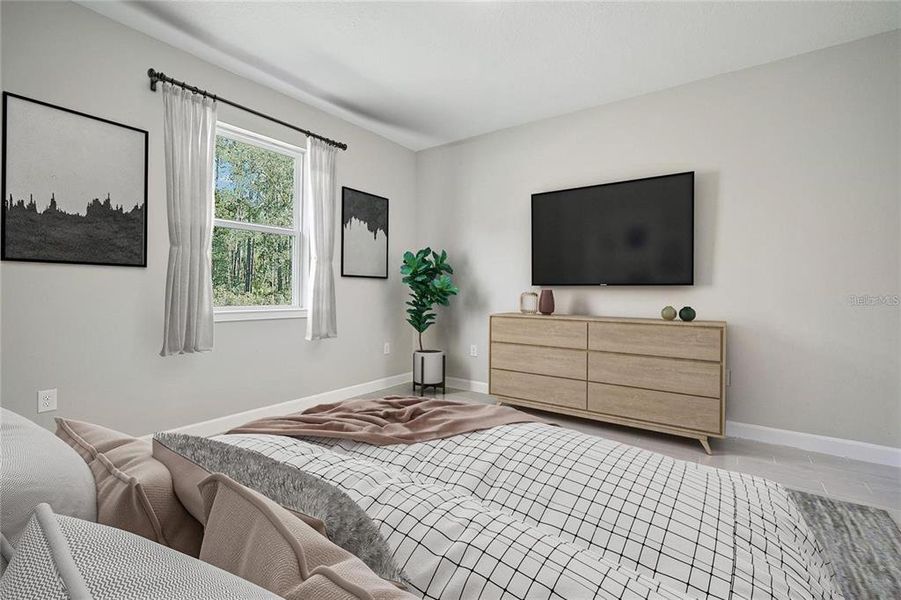 Furnished interior view inside a new home in , Cape Coral (Image 12).