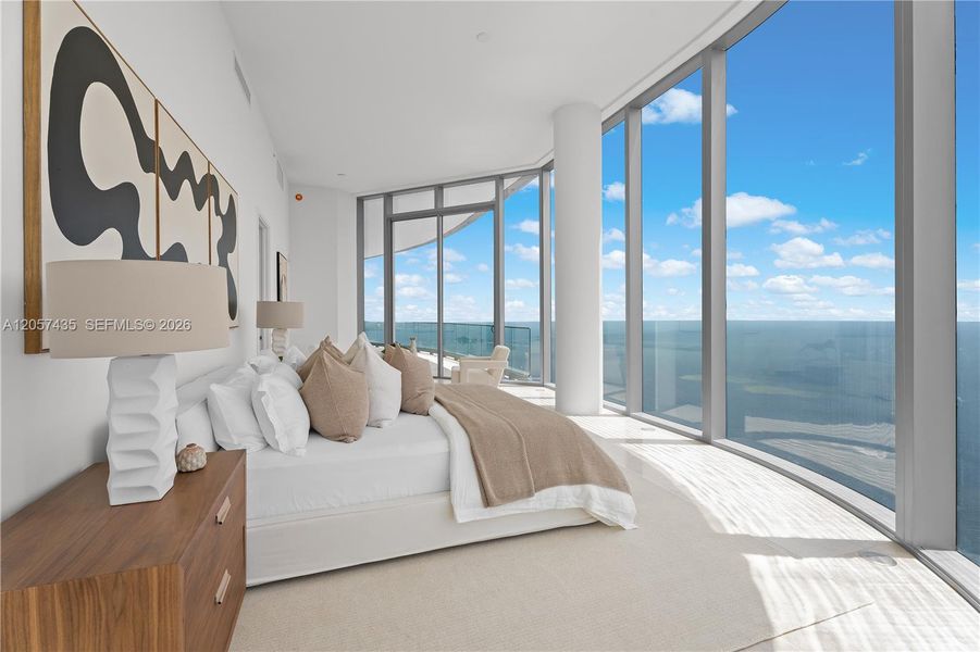 Furnished interior view inside a new home in , Miami (Image 8). Furnished interior view inside a new home in , Miami (Image 8).