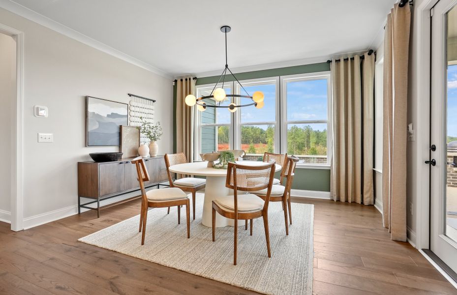 Representative furnished interior of a home built from the Renown by Del Webb in Del Webb Carolina Ridge, Midland (Image 13).