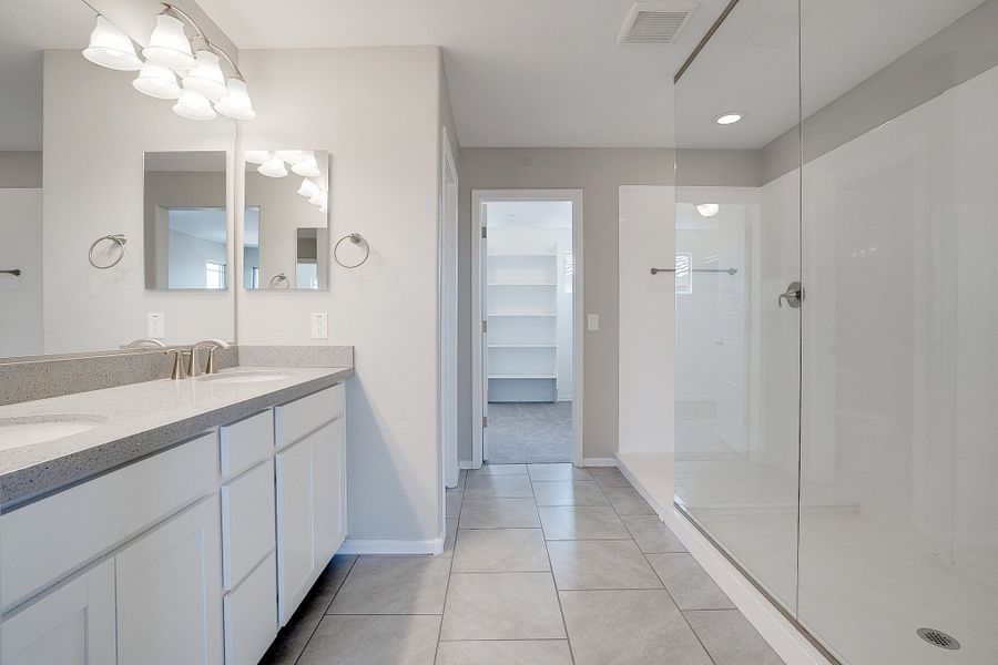 Representative furnished interior of a home built from the Castillo Series - Lavender by Brightland Homes in Castillo at Anderson Parc, Buckeye (Image 6). Representative furnished interior of a home built from the Castillo Series - Lavender by Brightland Homes in Castillo at Anderson Parc, Buckeye (Image 6).