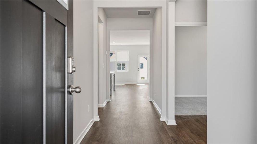 Spacious, unfurnished interior of a new home in Willowbrook, Winder (Image 12). Spacious, unfurnished interior of a new home in Willowbrook, Winder (Image 12).