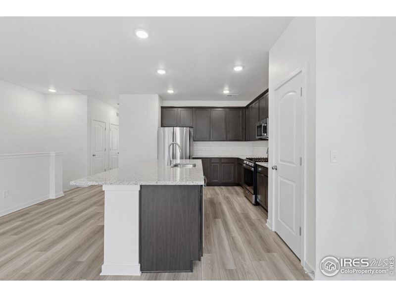 Furnished interior view inside a new home in , Loveland (Image 10).