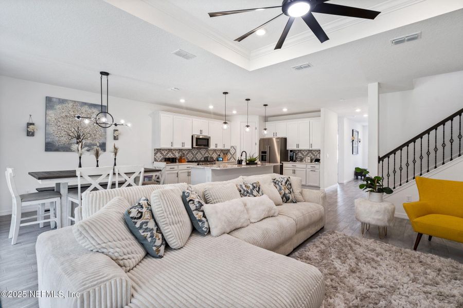 Furnished interior view inside a new home in , Middleburg (Image 14). Furnished interior view inside a new home in , Middleburg (Image 14).