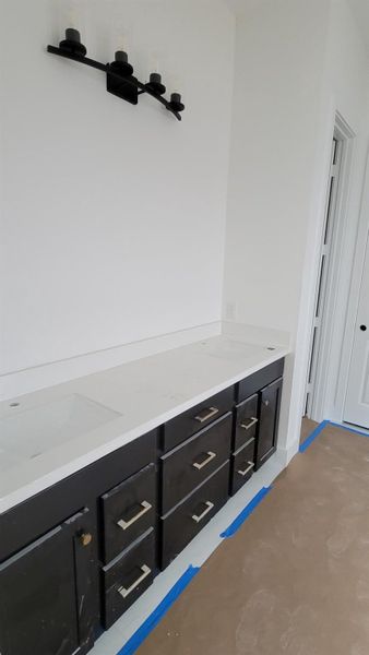 Primary Bath Vanity and countertops