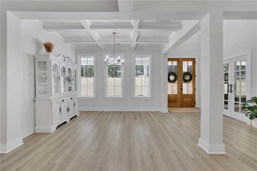 Spacious, unfurnished interior of a new home in , Monroe (Image 22).