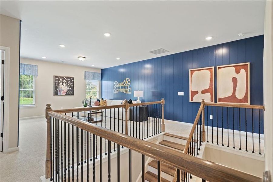 Furnished interior view inside a new home in Sagebrook, Powder Springs (Image 33).