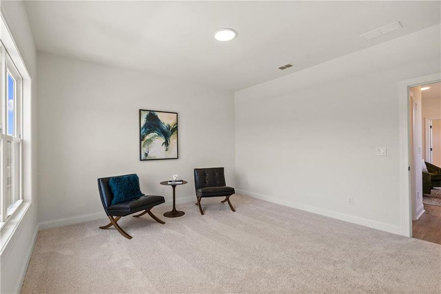 Furnished interior view inside a new home in Promenade at Sawnee Village, Cumming (Image 37).