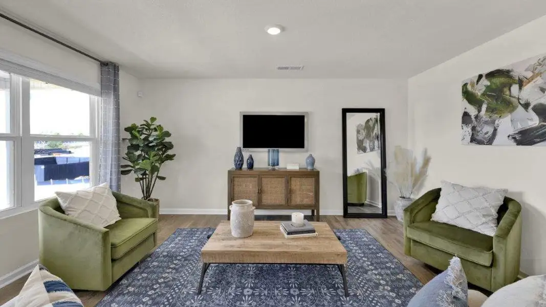 Furnished interior view inside a new home in Price's Point, Knoxville (Image 13).