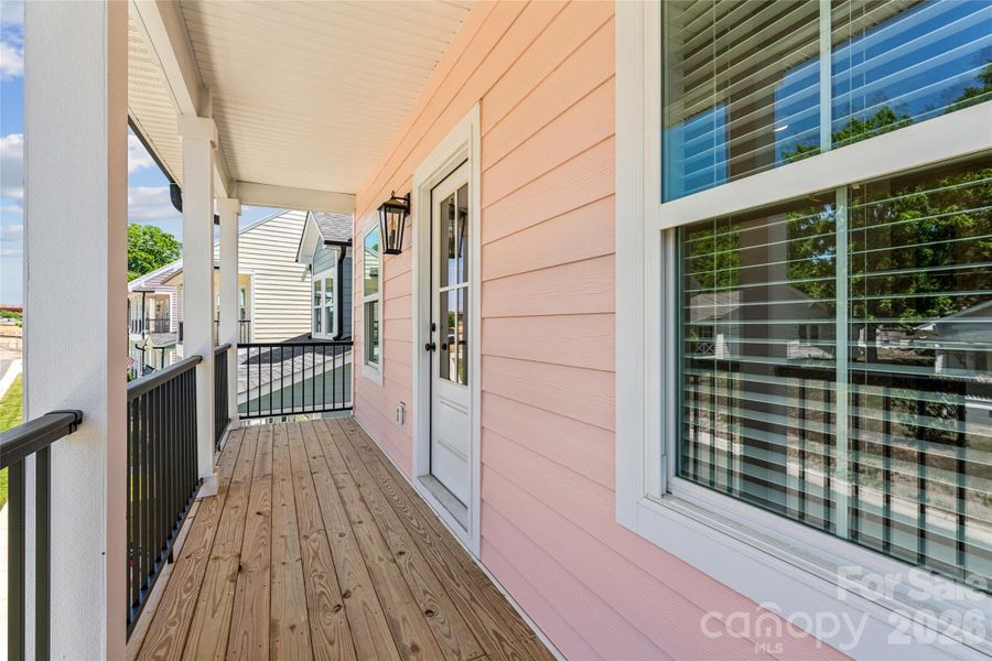 Top porch with views!