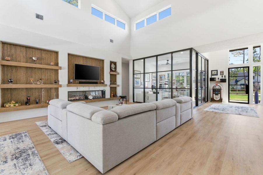 Furnished interior view inside a new home in , Magnolia (Image 9).