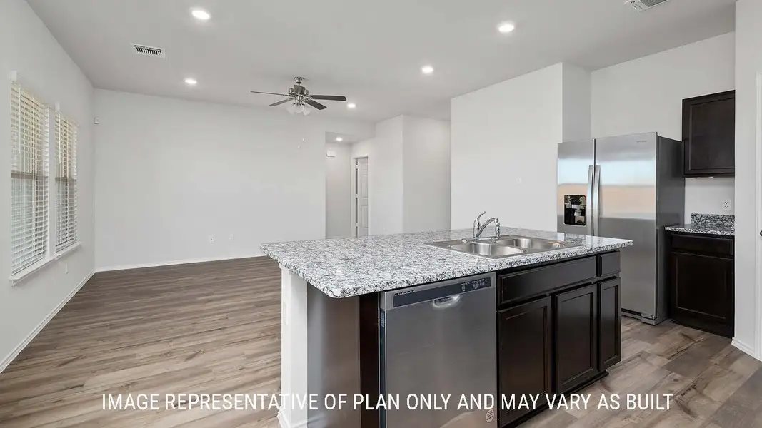 Furnished interior view inside a new home in Pecan Creek, Temple (Image 3).
