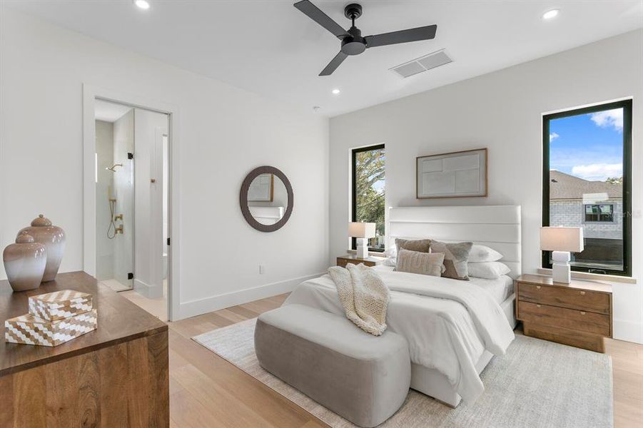 Furnished interior view inside a new home in , Tampa (Image 49). Furnished interior view inside a new home in , Tampa (Image 49).