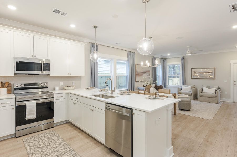 Furnished interior view inside a new home in Founder's Park, Summerville (Image 13).