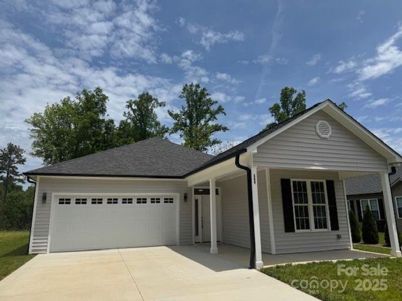 Front exterior of a new home in , Morganton, NC, highlighting curb appeal (Image 1). Front exterior of a new home in , Morganton, NC, highlighting curb appeal (Image 1).