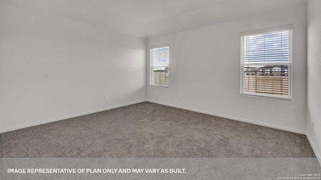 Spacious, unfurnished interior of a new home in Trace, San Marcos (Image 16). Spacious, unfurnished interior of a new home in Trace, San Marcos (Image 16).