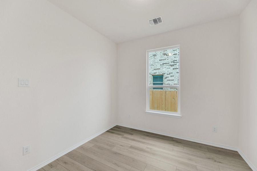 Spacious, unfurnished interior of a new home in Salerno - Heritage Collection, Round Rock (Image 25). Spacious, unfurnished interior of a new home in Salerno - Heritage Collection, Round Rock (Image 25).