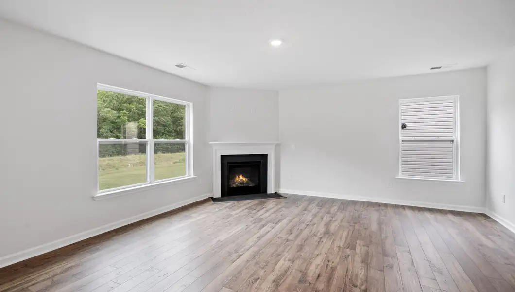 Representative unfurnished interior of a home built from the Aisle by D.R. Horton in Rocky River Ridge, Anderson (Image 17). Representative unfurnished interior of a home built from the Aisle by D.R. Horton in Rocky River Ridge, Anderson (Image 17).