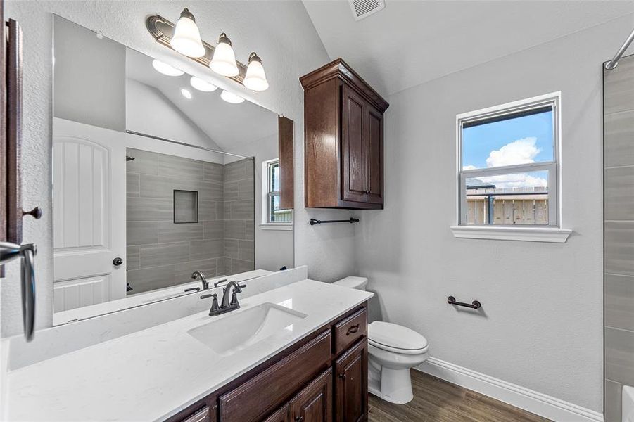 Furnished interior view inside a new home in High Meadows Estates, Nevada (Image 14).