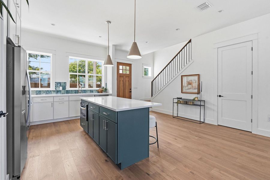 Furnished interior view inside a new home in , Austin (Image 10).