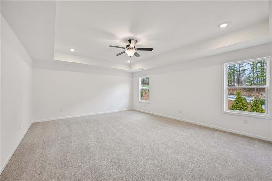 Spacious, unfurnished interior of a new home in Arbors at Richland Creek, Buford (Image 29).