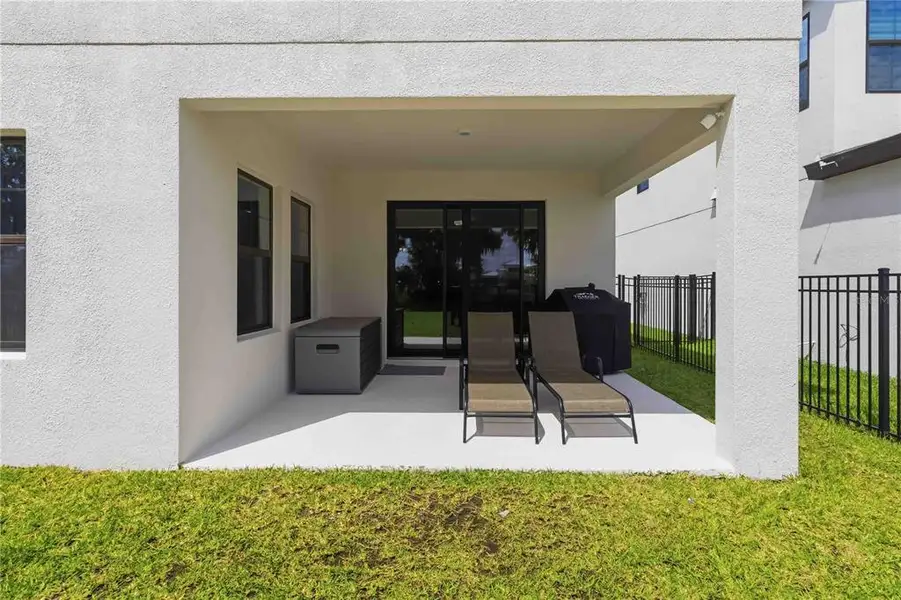 Exterior details and patio area of a home in Hawkstone, Lithia (Image 3). Exterior details and patio area of a home in Hawkstone, Lithia (Image 3).