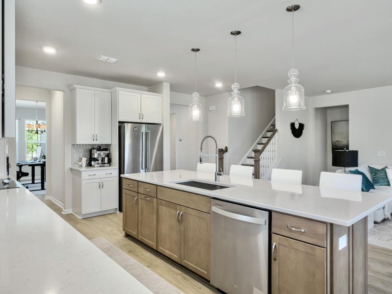 Furnished interior view inside a new home in The Groves of Berkeley, Moncks Corner (Image 51).