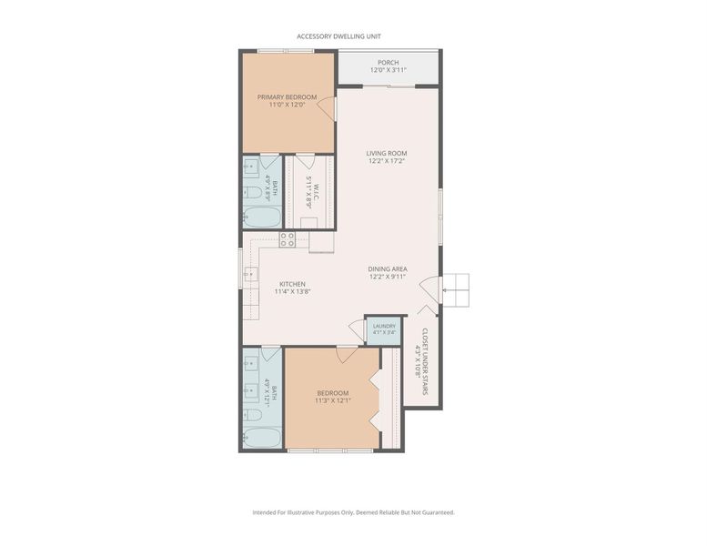 2D floor plan layout of this home in , Asheville, NC (Image 33). 2D floor plan layout of this home in , Asheville, NC (Image 33).