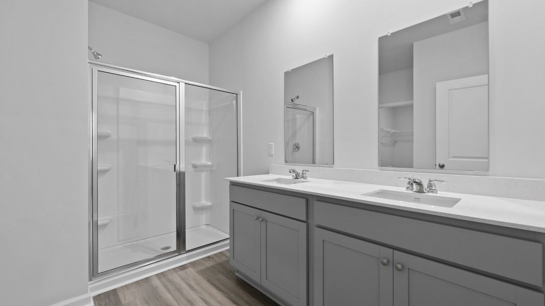 Furnished interior view inside a new home in Gates Village, Lugoff (Image 8).
