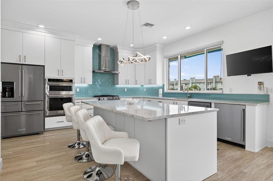 Furnished interior view inside a new home in , Indian Rocks Beach (Image 17).