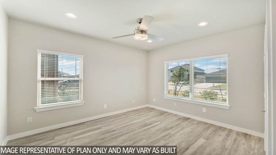 Representative unfurnished interior of a home built from the Diamond by D.R. Horton in Mill Creek Estates, Magnolia (Image 31). Representative unfurnished interior of a home built from the Diamond by D.R. Horton in Mill Creek Estates, Magnolia (Image 31).