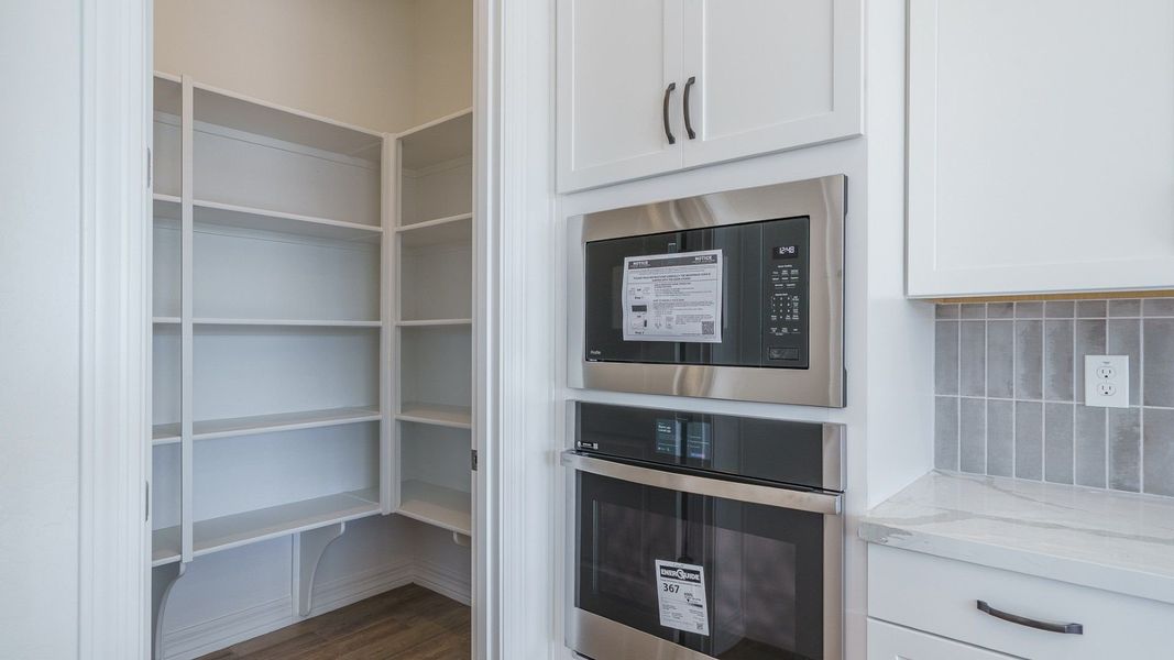 Furnished interior view inside a new home in Harmony at Montecito in Estrella, Goodyear (Image 9).