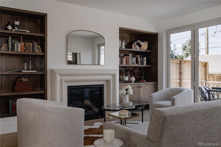 Furnished interior view inside a new home in , Denver (Image 8).