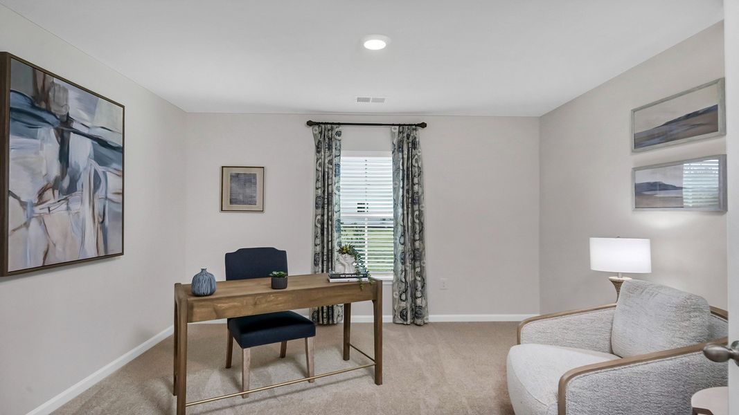 Furnished interior view inside a new home in Gates Village, Lugoff (Image 25). Furnished interior view inside a new home in Gates Village, Lugoff (Image 25).