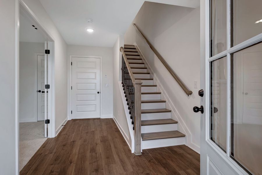 Representative unfurnished interior of a home built from the Ingram Rowhome by Parkside Builders in Anderson Park, Hendersonville (Image 44).