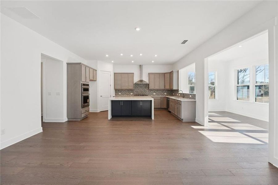 Furnished interior view inside a new home in Sterling Pointe, Cumming (Image 9).